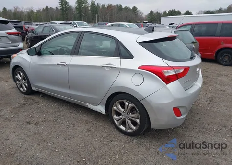 2013 Hyundai Elantra Gt Base W/Blue z USA, uszkodzony, nr VIN KMHD35LEXDU033983